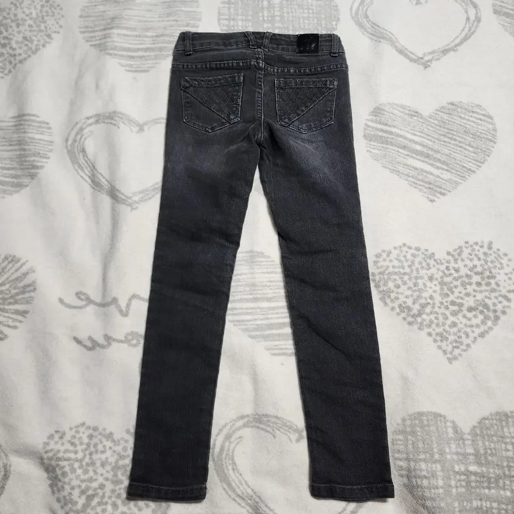 DKNY Rocker Black Skinny‎ Jeans – Moto Style 🖤 Girls Size 8